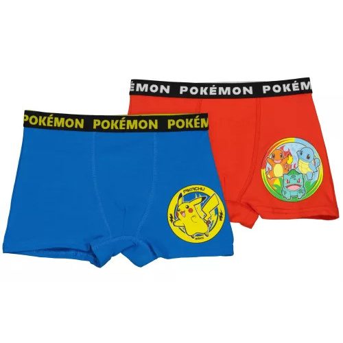 Pokémon gyerek boxeralsó 2 darab/csomag 10 év