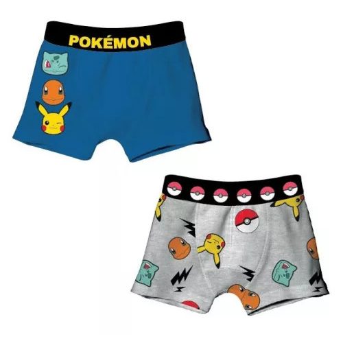 Pokémon gyerek boxeralsó 2 darab/csomag 146/152 cm 