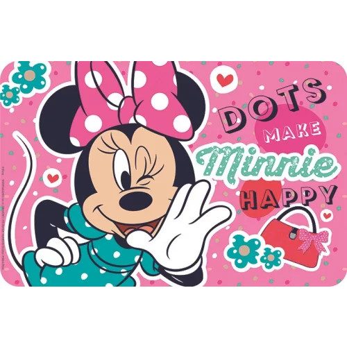 Disney Minnie Dots tányéralátét 43x28 cm 