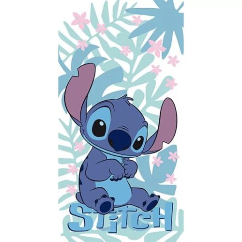 Disney Lilo és Stitch, A csillagkutya  fürdőlepedő, strand törölköző 70x140cm (Fast Dry)