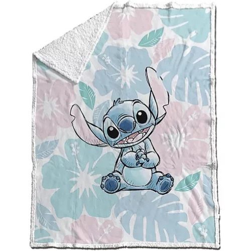 Disney Lilo és Stitch, A csillagkutya Settle sherpa takaró 130x170cm