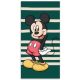 Disney Mickey Green fürdőlepedő, strand törölköző 60x120cm 