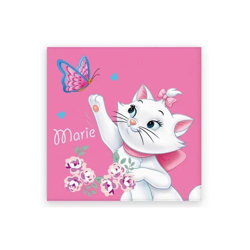 Disney Marie cica Butterfly kéztörlő, arctörlő, törölköző 30x30cm