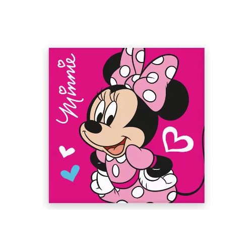 Disney Minnie Love kéztörlő, arctörlő, törölköző 30x30cm