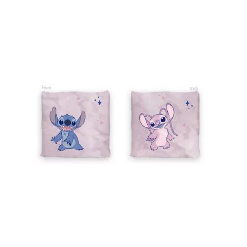 Disney Lilo és Stitch, A csillagkutya Pink párna, díszpárna 40x40 cm 