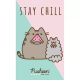 Pusheen Stay Chill kéztörlő, arctörlő, törölköző 30x50 cm