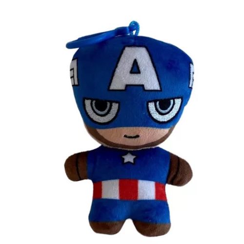 Bosszúállók Captain America 2D plüss figura akasztóval 13 cm 