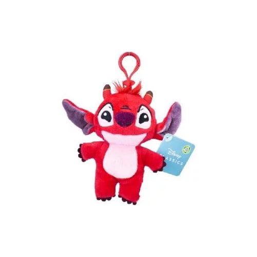 Disney Lilo és Stitch, A csillagkutya Leroy 2D plüss figura akasztóval 14 cm