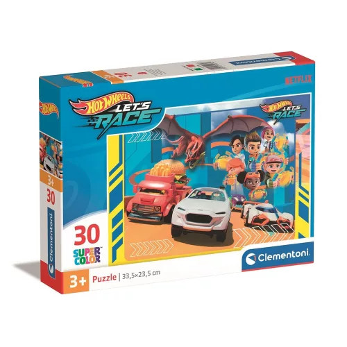 Hot Wheels Race 30 db-os puzzle Clementoni 