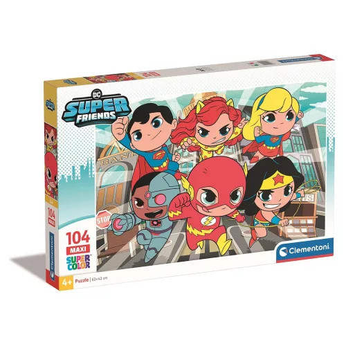 DC Super Hero Tiny 104 db-os maxi puzzle Clementon