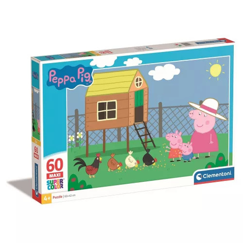 Peppa malac Chicken Coop 60 db-os maxi puzzle Clementoni 