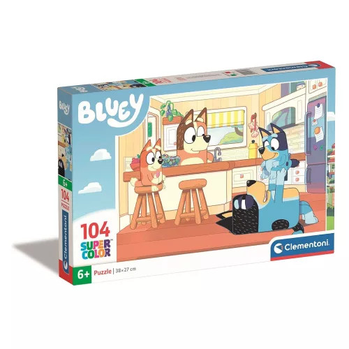 Bluey 104 db-os puzzle Clementoni