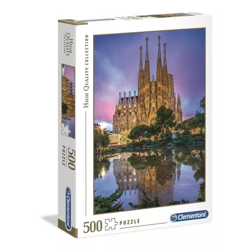 Barcelona Sagrada Família 500 db-os puzzle Clementoni 