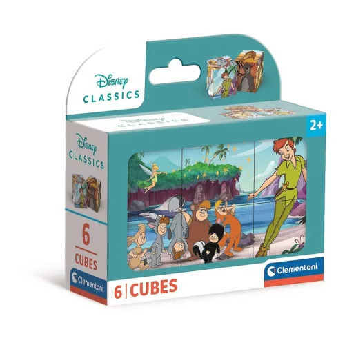 Disney Classics mesekocka 6 db-os Clementoni