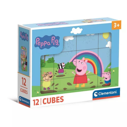 Peppa malac mesekocka 12 db-os Clementoni 