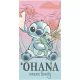 Disney Lilo és Stitch, A csillagkutya Ohana fürdőlepedő, strand törölköző 70x140cm