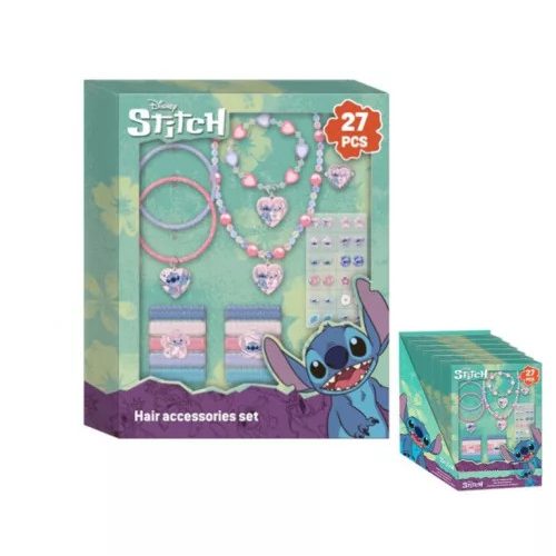 Disney Lilo és Stitch, A csillagkutya hajkiegészítő szett 27 db-os 