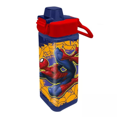 Pókember Web-Slinger square műanyag kulacs 500 ml 