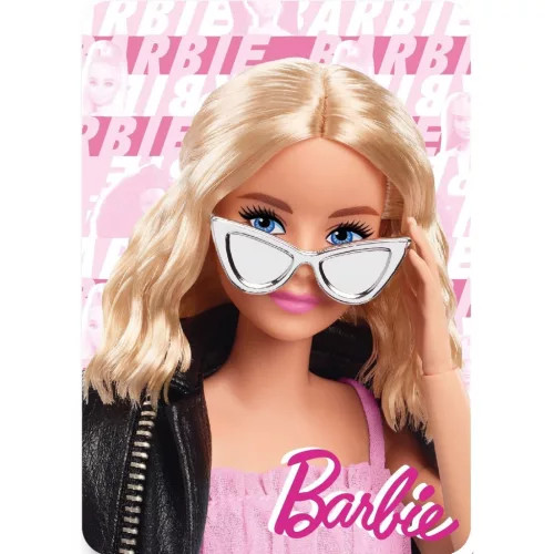 Barbie Glam polár takaró 100x140cm