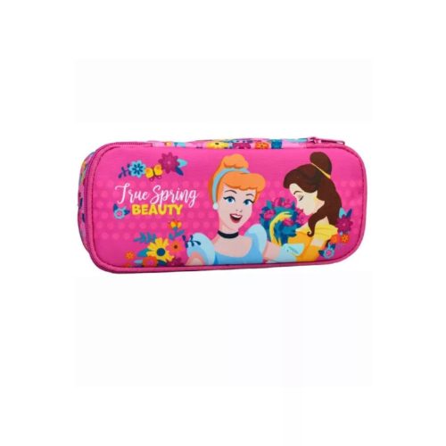 Disney Hercegnők Spring 2 rekeszes tolltartó 26 cm