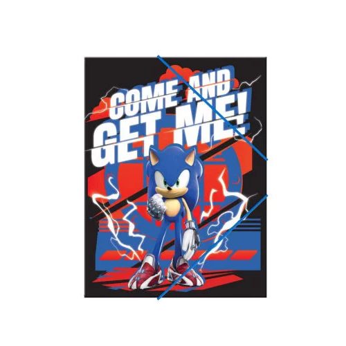 Sonic a sündisznó Get Me A/4 gumis mappa 