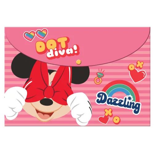 Disney Minnie Wink A/4 Irattartó tasak 