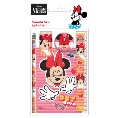 Disney Minnie Wink írószer szett 5 db-os 