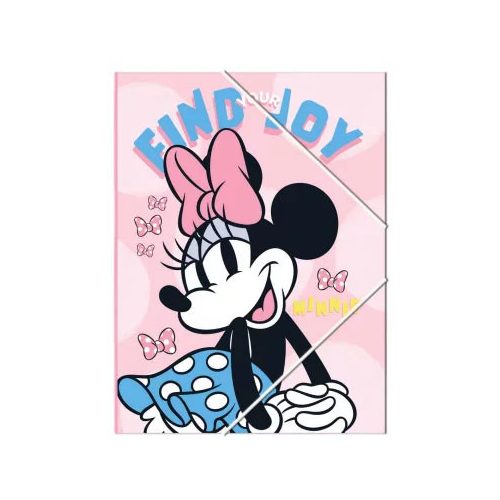 Disney Minnie Joy A/4 gumis mappa 