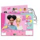  Barbie Happy Thoughts A/4 spirál vázlatfüzet 40 lapos matricával 