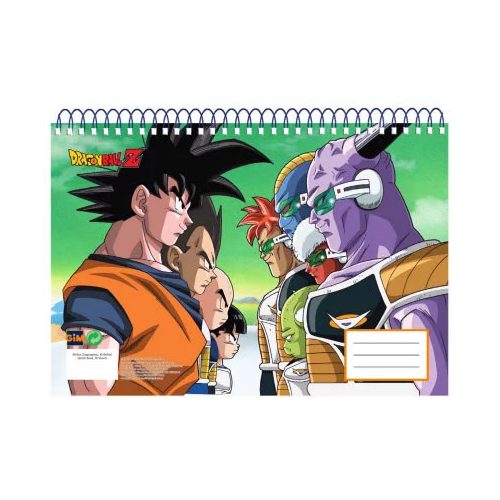 Dragon Ball Namek A/4 spirál vázlatfüzet, 30 lapos 