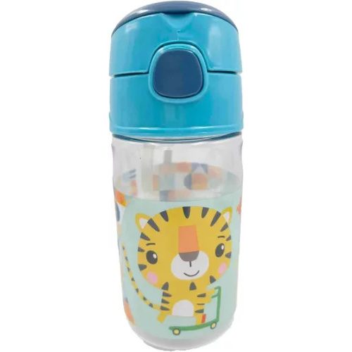 Fisher-Price Animals Tyger műanyag kulacs akasztóval 350 ml