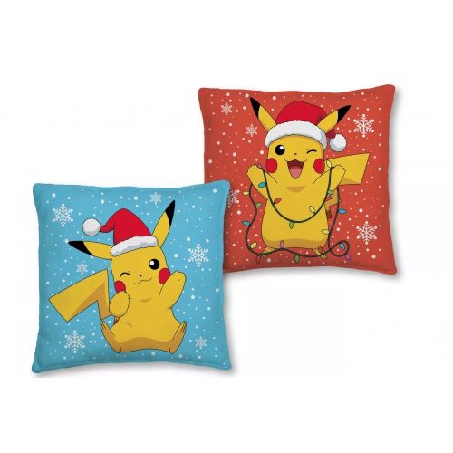 Pokémon Karácsony párna, díszpárna 40*40 cm