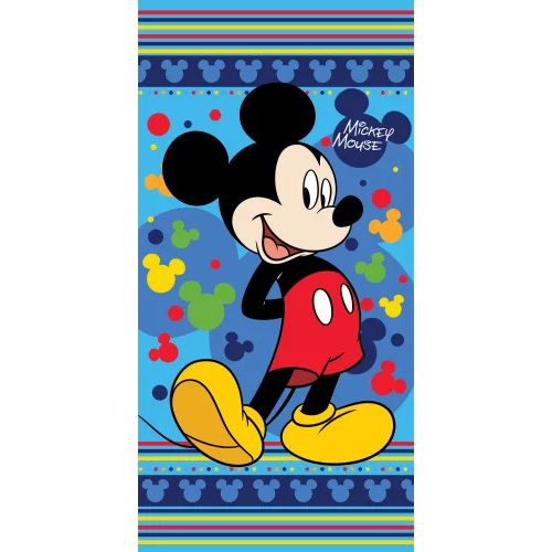 Disney Mickey fürdőlepedő, strand törölköző 70x140cm 