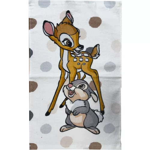 Disney Bambi Dotty Friends kéztörlő, arctörlő, törölköző 30x50 cm