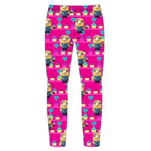 Minyonok Cupcake gyerek leggings 104-134 cm