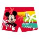 Mickey gyerek fürdőnadrág, short, piros, 98-128 cm