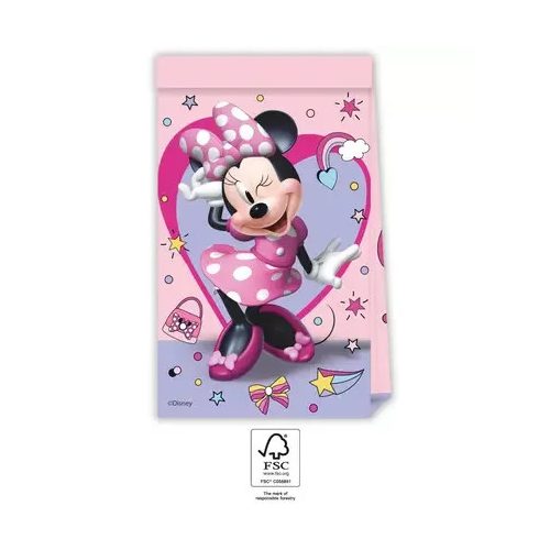 Disney Minnie Junior papírzacskó 4 db-os FSC