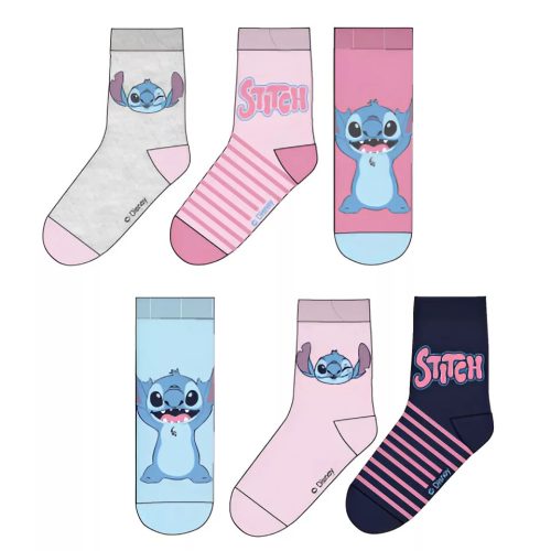 Disney Lilo és Stitch, A csillagkutya Happy gyerek zokni 23-38