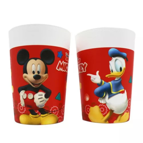 Disney Mickey Playful műanyag pohár 2 db-os szett 230 ml 