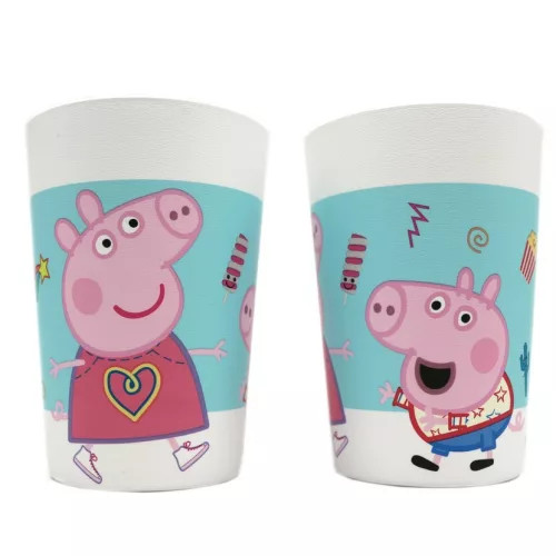 Peppa malac Messy Play műanyag pohár 2 db-os szett 230 ml 