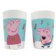 Peppa malac Messy Play műanyag pohár 2 db-os szett 230 ml 