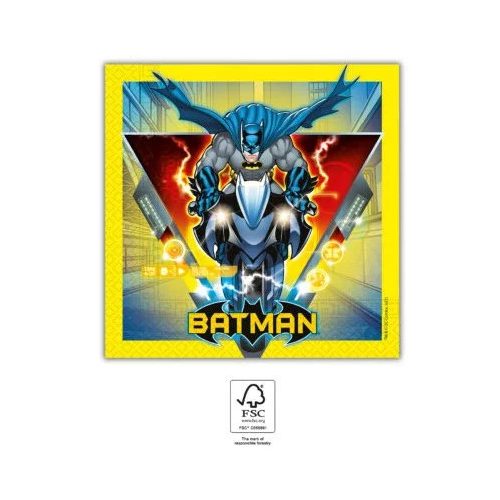 Batman Rogue Rage szalvéta 20 db-os 33x33 cm FSC