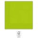 Zöld Unicolour Light Green szalvéta 20 db-os 33x33 cm FSC