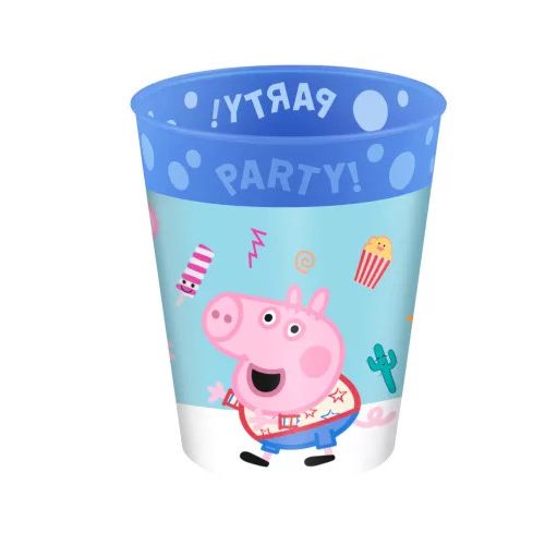 Peppa malac Messy Play pohár, műanyag 250 ml 