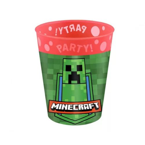 Minecraft pohár, műanyag 250 ml 