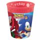 Sonic a sündisznó Sega micro prémium műanyag pohár 250 ml 