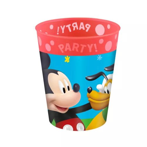 Disney Mickey Rock the House pohár, műanyag 250 ml 