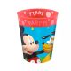 Disney Mickey Rock the House pohár, műanyag 250 ml 