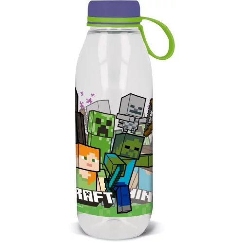 Minecraft kulacs, sportpalack 650 ml 