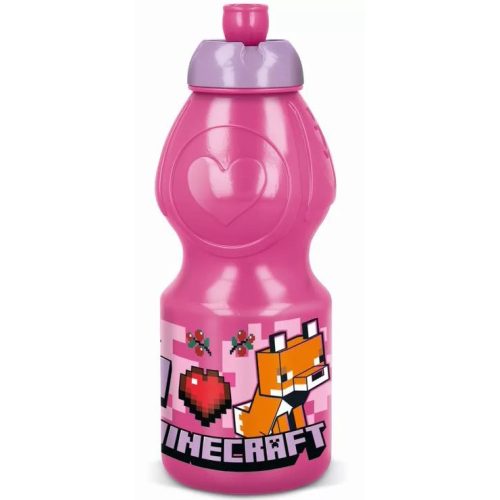 Minecraft Girls Line kulacs, sportpalack 400 ml 